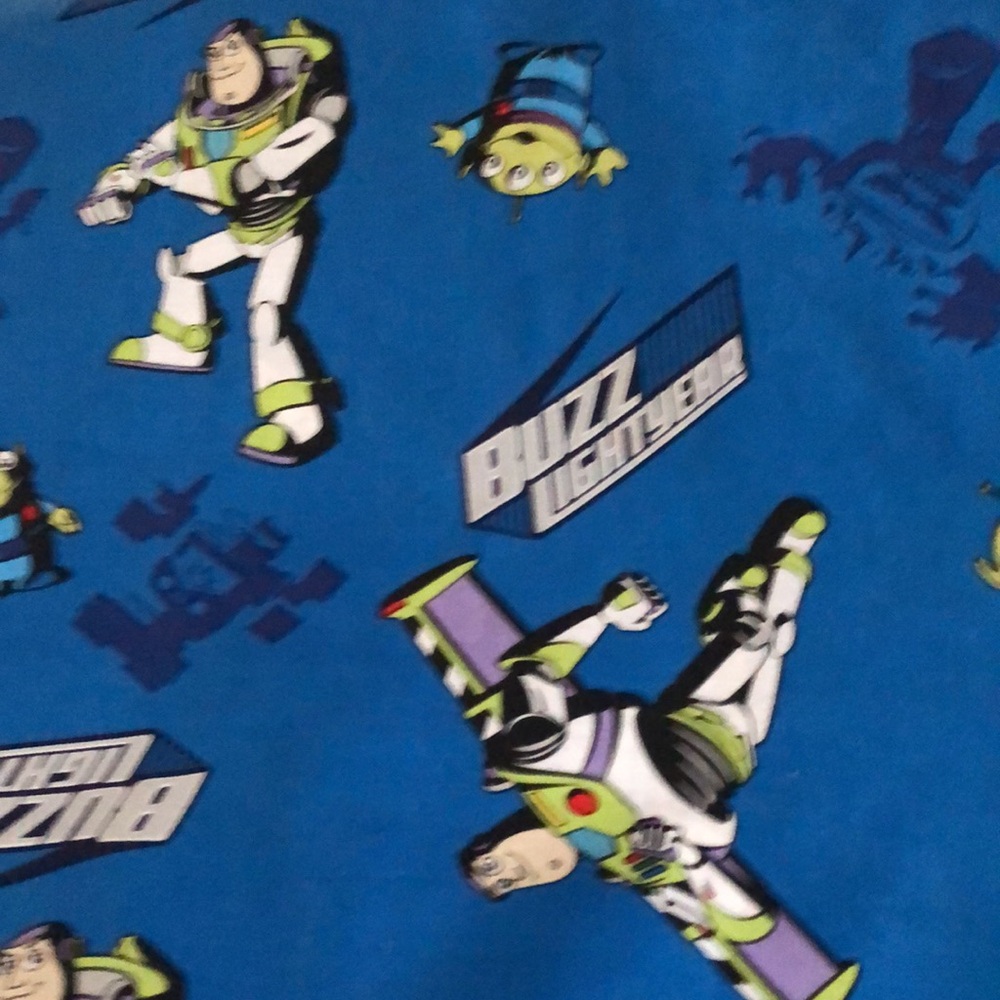 Fabric Buzz Lightyear Toy Story 1 yard x 43” wide cotton Disney Springs